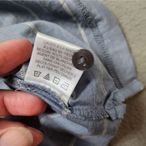 Gary Player Grey Striped Short Sleeve Golf Polo Shirt Sz Large - Picture 6 of 10